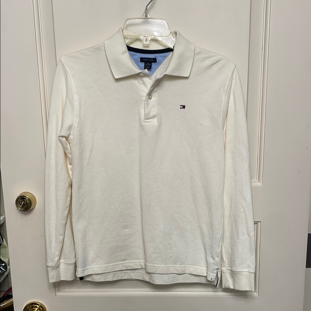 Tommy Hilfiger Men's White Polo Shirt